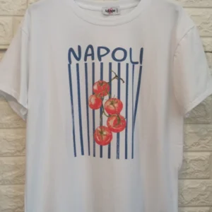 Γυναικείο Βαμβακερό T-Shirt με Ντομάτες – μπροστινή όψη